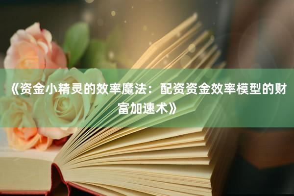 《资金小精灵的效率魔法：配资资金效率模型的财富加速术》