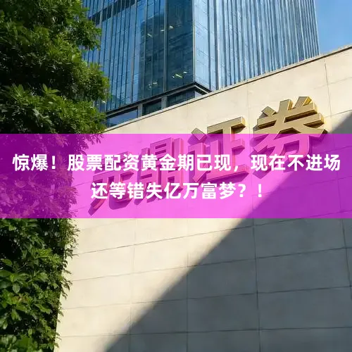 惊爆！股票配资黄金期已现，现在不进场还等错失亿万富梦？！